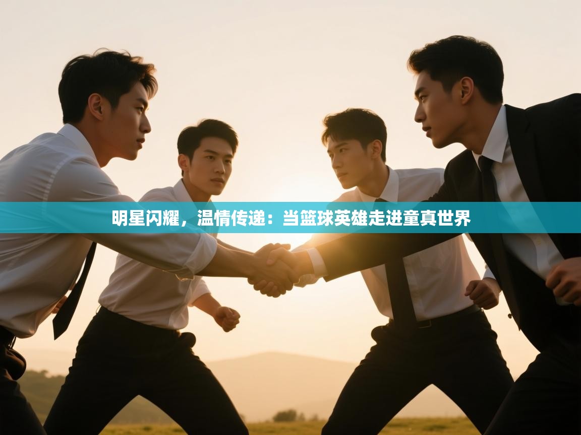 明星闪耀,温情传递:当篮球英雄走进童真世界 第2张